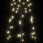 Functional LED Christmas Tree Warm White Iron - High Quality Build