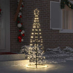 Functional LED Christmas Tree Warm White Iron - High Quality Build