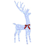 Minimalist Reindeer Family 3 pcs Cold white Fabric - Durable