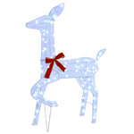 Minimalist Reindeer Family 3 pcs Cold white Fabric - Durable