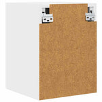 Elegant Hanging Cabinet Riga White Engineered Wood - Durable