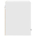Elegant Hanging Cabinet Riga White Engineered Wood - Durable