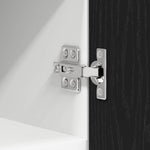 Functional Hanging Cabinet Riga 2 pcs Black Oak and White x
