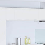 Elegant Hanging Cabinet Riga White Engineered Wood - Home Dacor