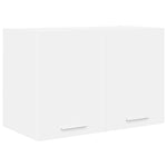 Elegant Hanging Cabinet Riga White Engineered Wood - Home Dacor