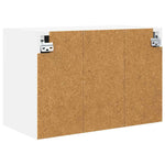 Elegant Hanging Cabinet Riga White Engineered Wood - Home Dacor