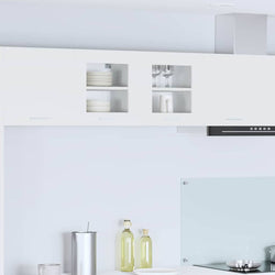 Cozy Hanging Cabinet Riga White Engineered Wood - Premium Comfort