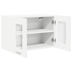 Functional Hanging Cabinet with Shelf Riga 2 pcs White - Designer