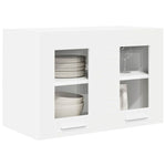 Functional Hanging Cabinet with Shelf Riga 2 pcs White - Designer
