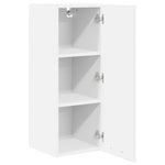 Versatile Hanging Cabinet Riga White Engineered Wood - Durable