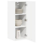 Versatile Hanging Cabinet Riga White Engineered Wood - Durable