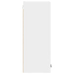 Versatile Hanging Cabinet Riga White Engineered Wood - Durable