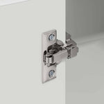 Functional Hanging Cabinet Riga White Engineered Wood - High