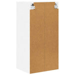 Elegant Hanging Cabinet with Shelf Riga 2 pcs White - Soft