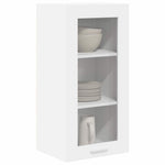 Elegant Hanging Cabinet with Shelf Riga 2 pcs White - Soft