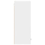 Elegant Hanging Cabinet with Shelf Riga 2 pcs White - Soft