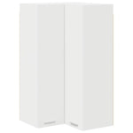 Functional Hanging Cabinet Riga White Engineered Wood