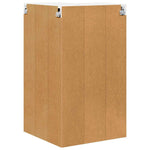Functional Hanging Cabinet Riga White Engineered Wood