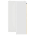 Functional Hanging Cabinet Riga White Engineered Wood
