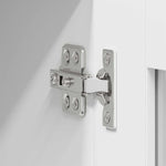 Hanging Cabinet Riga White Engineered Wood - Premium