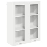 Hanging Cabinet Riga White Engineered Wood - Premium