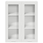 Hanging Cabinet Riga White Engineered Wood - Premium