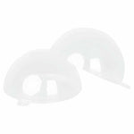 Cozy Christmas Bauble Set 25 pcs Transparent 8cm - Designer Finish