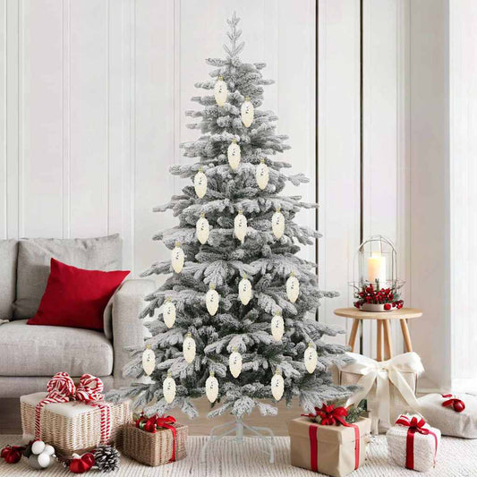 Compact Christmas Pine Cone Ball 40 pcs Champagne - Premium Comfort