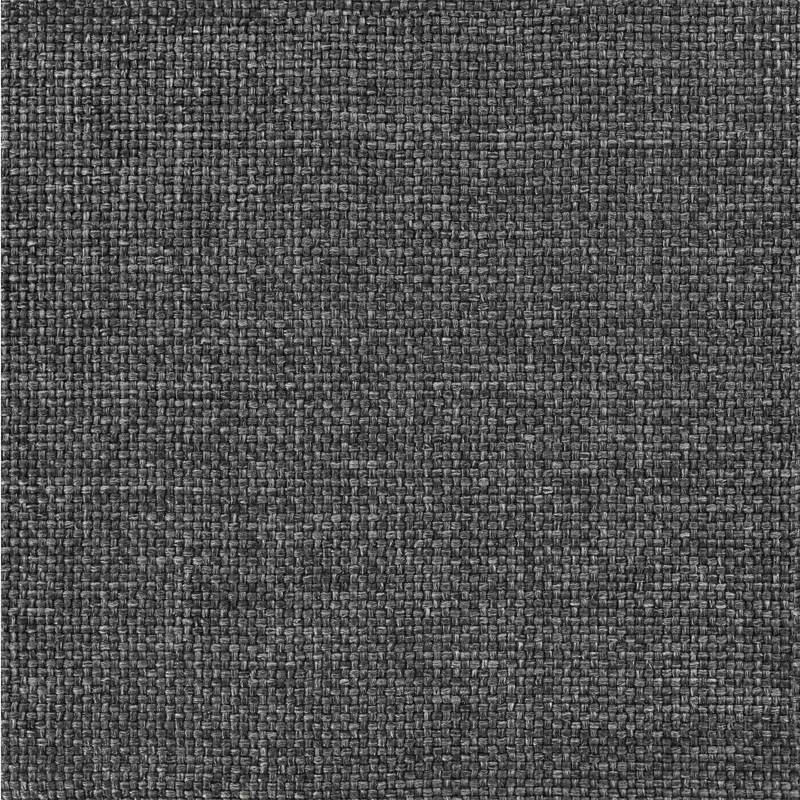 Dark Grey King Bed Frame Upholstered Headboard Solid Pine Wood Platform Bed