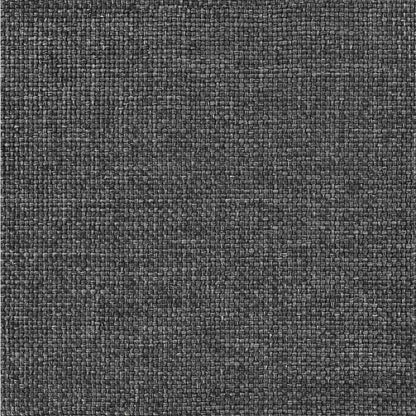 Dark Grey King Bed Frame Upholstered Headboard Solid Pine Wood Platform Bed