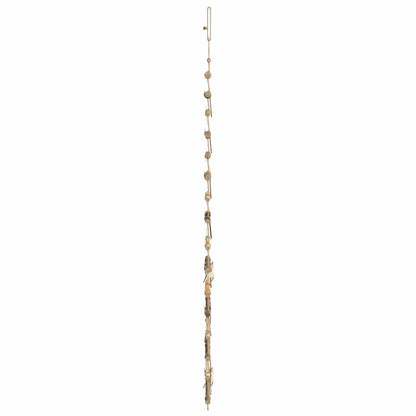 Classic Christmas Tree with 80 LEDs Natural 150cm Solid Ash wood - Soft