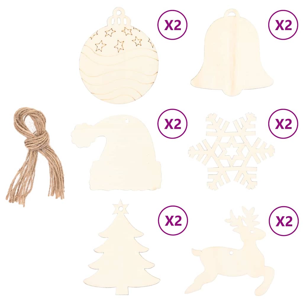 Compact Christmas Tree with 100 LEDs Natural 180cm Solid Ash wood - Sturdy