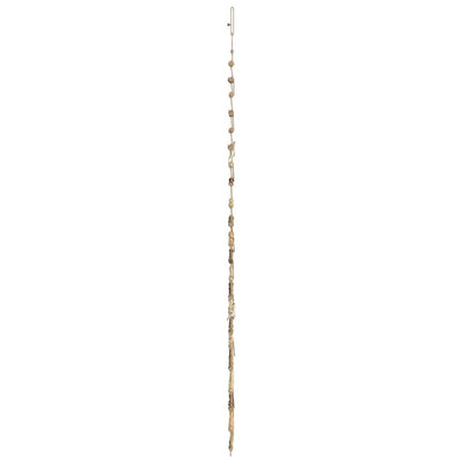 Functional Christmas Tree with 130 LEDs Natural 210cm Solid Ash wood - Home