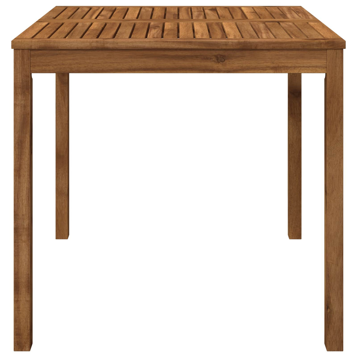 Garden Table Natural Acacia 80x80.5x75cm