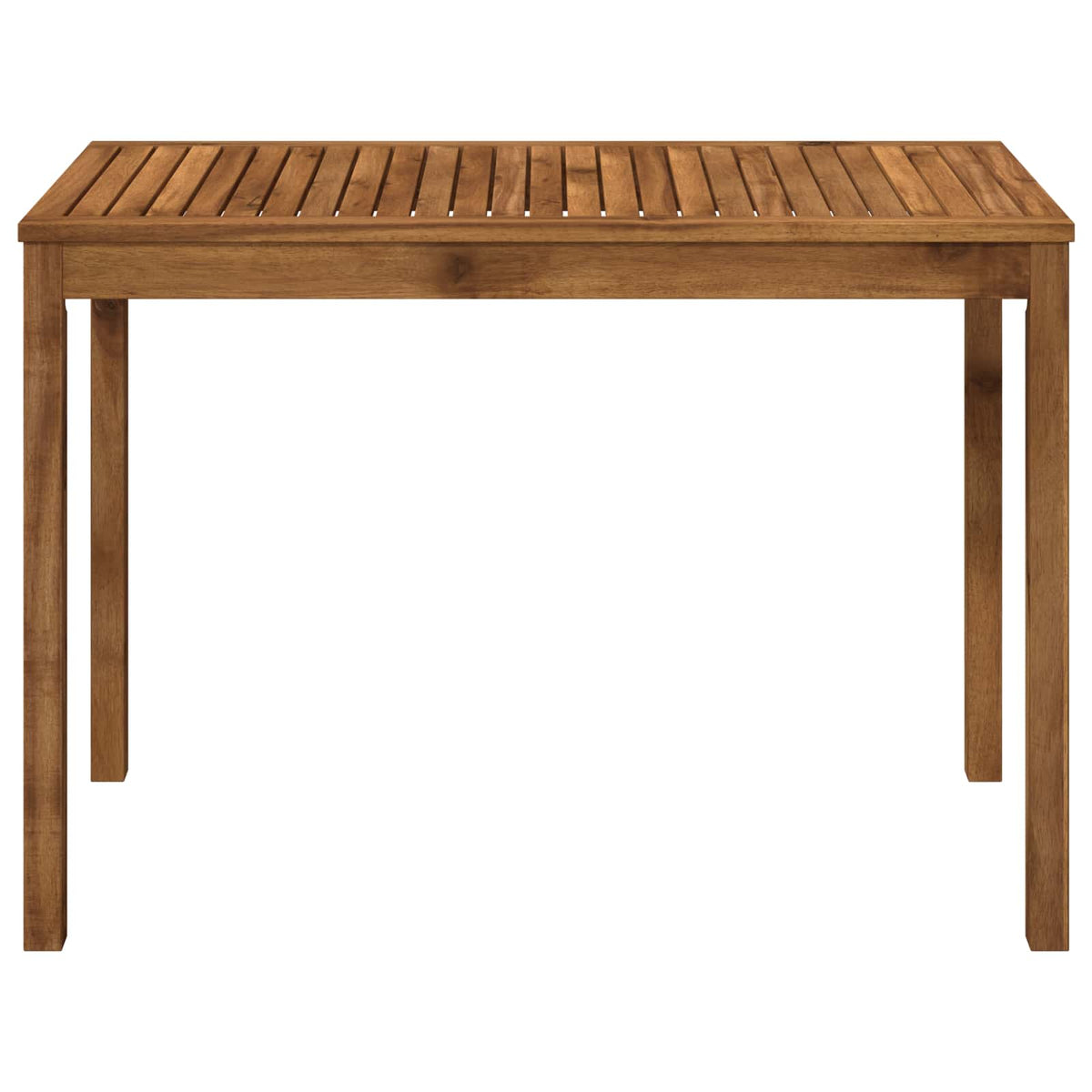 Outdoor Table Natural Wood 108.5x55x75cm