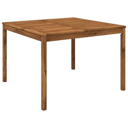 Outdoor Table Natural Acacia 110x108.5x75cm