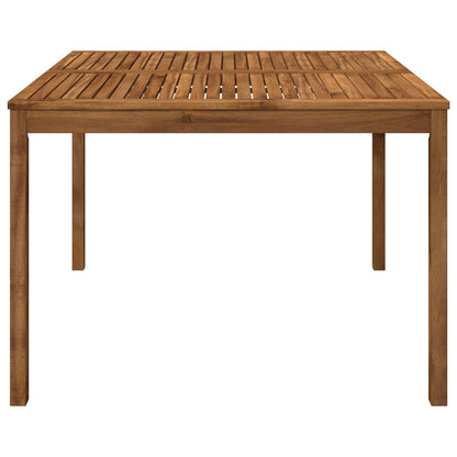 Outdoor Table Natural Acacia 110x108.5x75cm