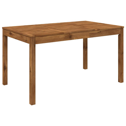 Outdoor Table Natural Acacia 141x80.5x75cm
