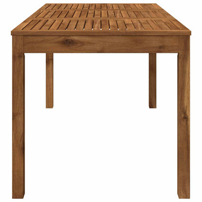 Outdoor Table Natural Acacia 141x80.5x75cm