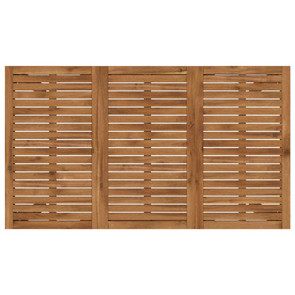 Outdoor Table Natural Acacia 141x80.5x75cm