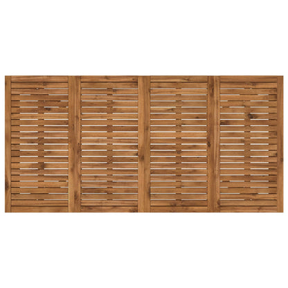 Outdoor Table Natural Wood 180x88.5x75cm