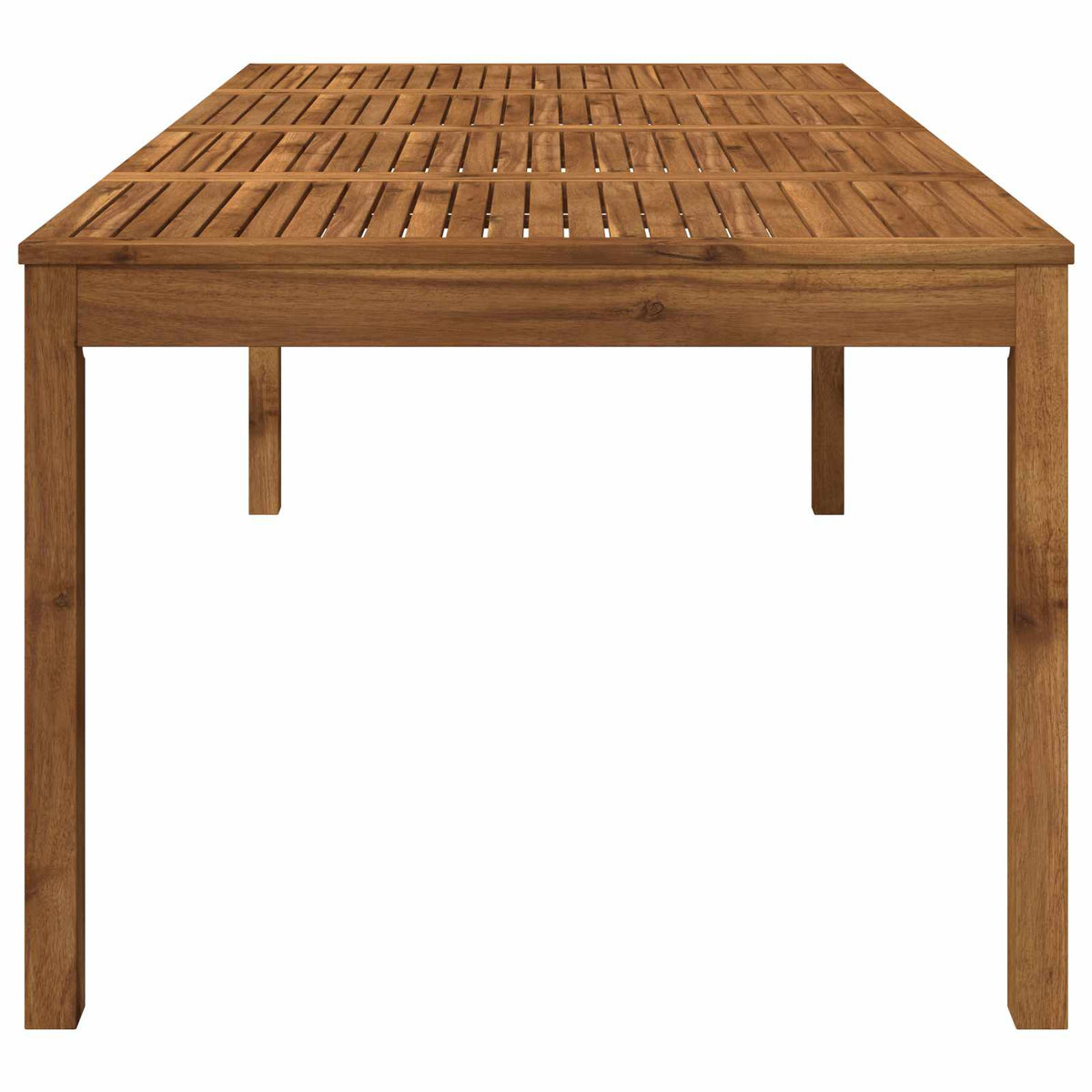Outdoor Table Natural Wood 196x100.5x75cm