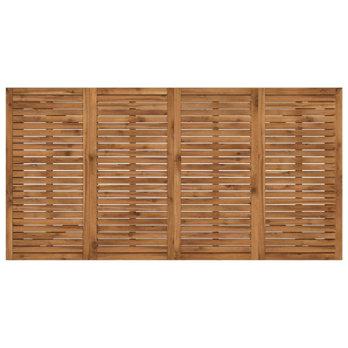 Outdoor Table Natural Wood 196x100.5x75cm