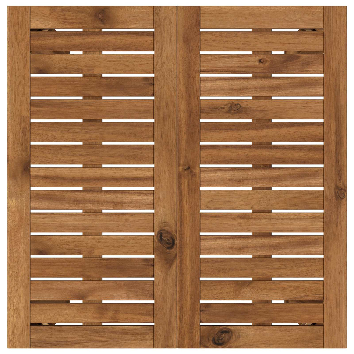 Outdoor Bar Table Natural Acacia 60x60.5x105cm