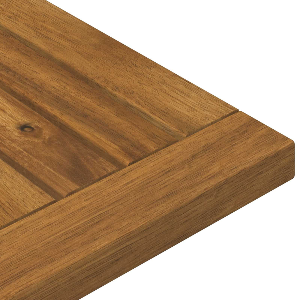 Rectangular Table Top Natural Wood 80.5x49x2cm