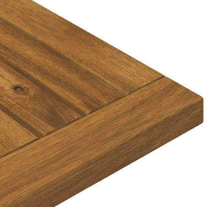 Rectangular Table Top Natural Wood 80.5x49x2cm