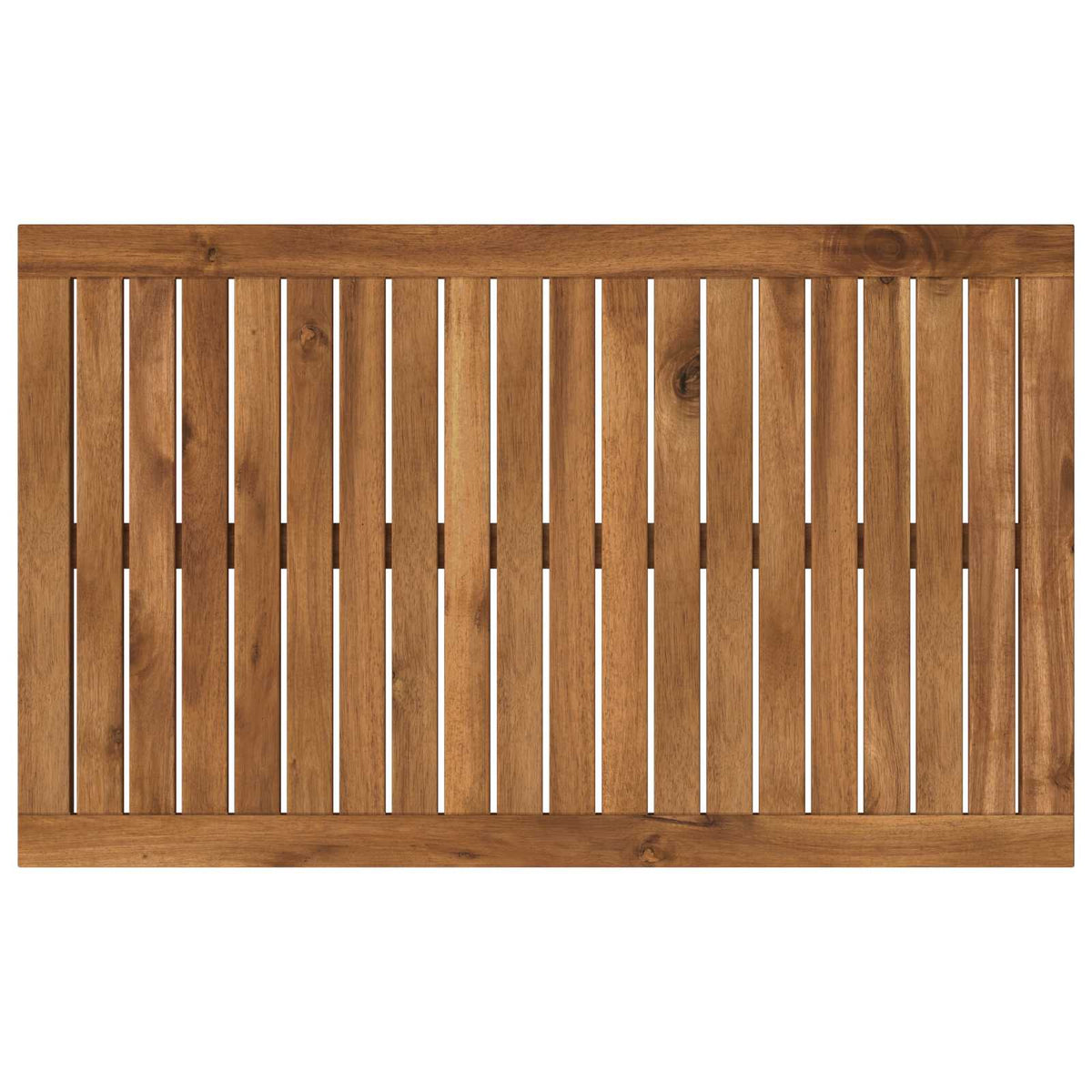 Rectangular Table Top Natural Wood 80.5x49x2cm