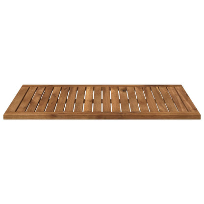 Rectangular Table Top Natural Wood 80.5x49x2cm