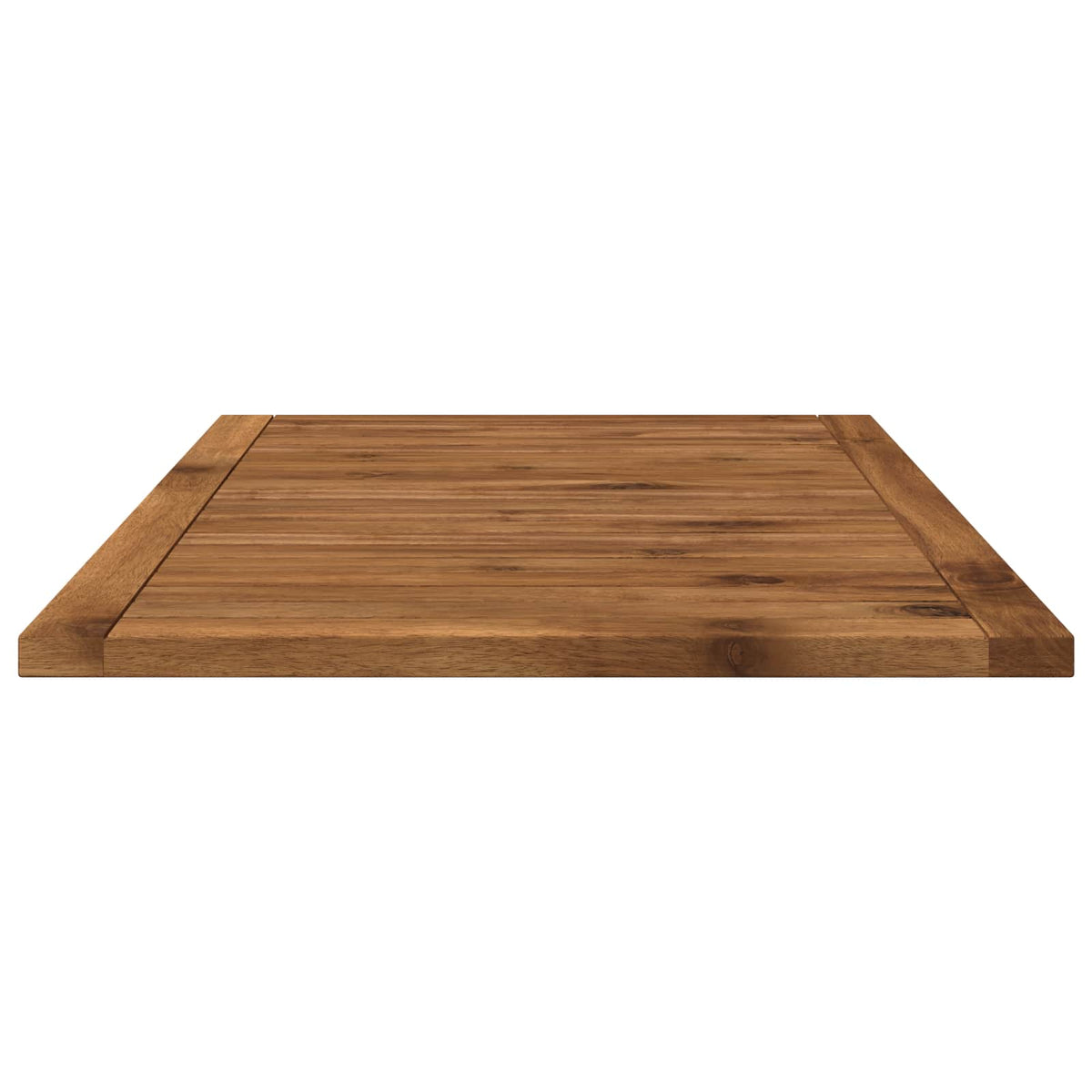 Rectangular Table Top Natural Wood 80.5x49x2cm