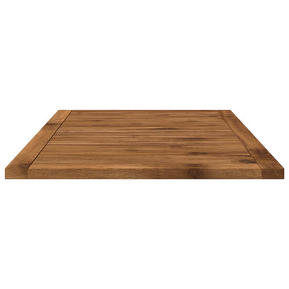 Rectangular Table Top Natural Wood 80.5x49x2cm